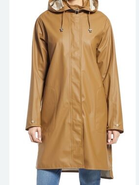 Ilse Jacobsen Rain71 raincoat in mustard yellow
